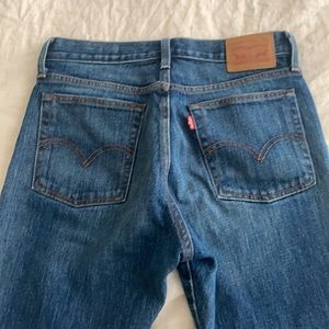 Levi’s Straight Leg Buttonfly Jeans